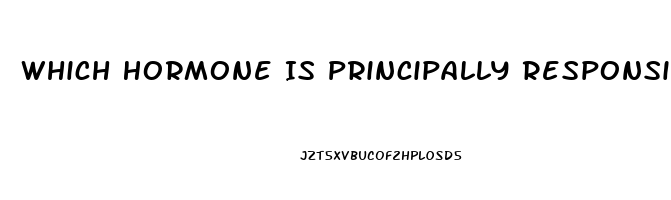 Which Hormone Is Principally Responsible For The Sex Drive In Women