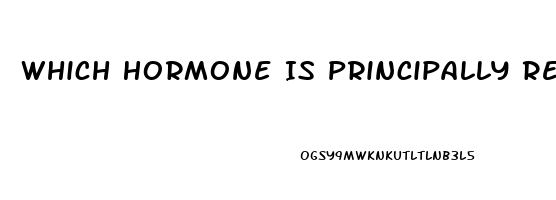 Which Hormone Is Principally Responsible For The Sex Drive In Women