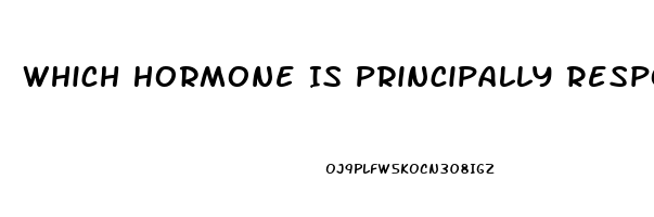Which Hormone Is Principally Responsible For The Sex Drive In Women
