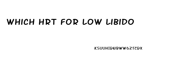 Which Hrt For Low Libido