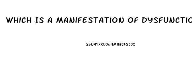 Which Is A Manifestation Of Dysfunction Of Cranial Nerve Iii