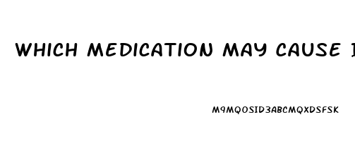 Which Medication May Cause Impotence In Older Adults