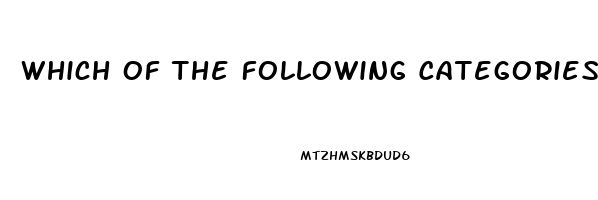 Which Of The Following Categories Of Drugs Are Pain Relievers