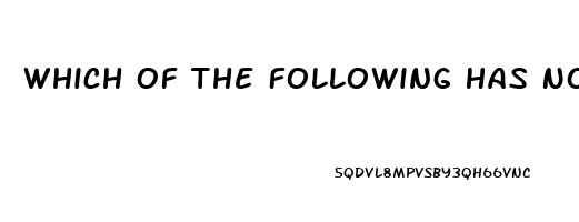 Which Of The Following Has Not Been Shown To Cause Sexual Dysfunction