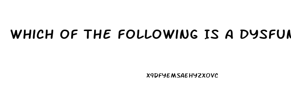 Which Of The Following Is A Dysfunction That The Media May Have