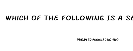 Which Of The Following Is A Sexual Dysfunction
