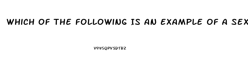 Which Of The Following Is An Example Of A Sexual Dysfunction