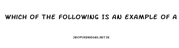 Which Of The Following Is An Example Of A Sexual Dysfunction
