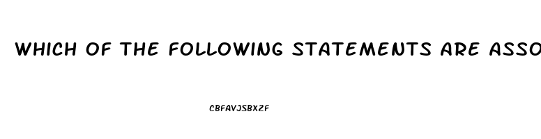 Which Of The Following Statements Are Associated With The Use Of Sildenafil