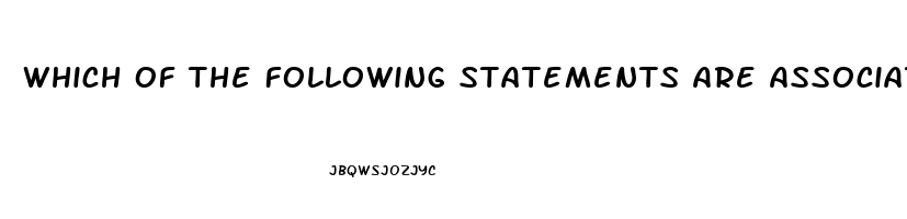 Which Of The Following Statements Are Associated With The Use Of Sildenafil