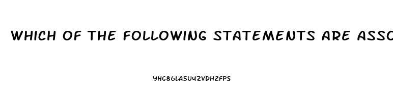 Which Of The Following Statements Are Associated With The Use Of Sildenafil