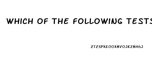 Which Of The Following Tests Checks For Sacroiliac Joint Dysfunction