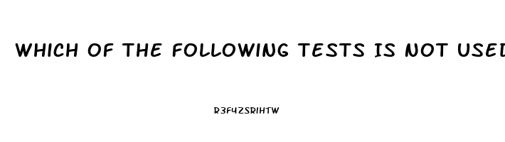 Which Of The Following Tests Is Not Used To Assess Sacroiliac Joint Dysfunction