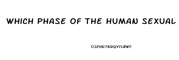 Which Phase Of The Human Sexual Response Cycle Is Not Affected By A Sexual Dysfunction