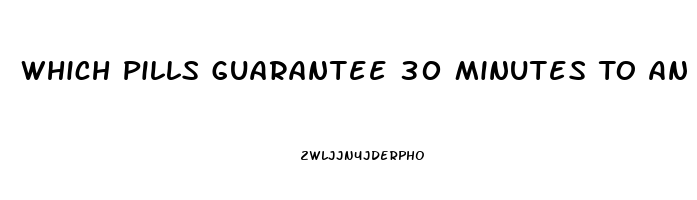 Which Pills Guarantee 30 Minutes To An Hour Erection