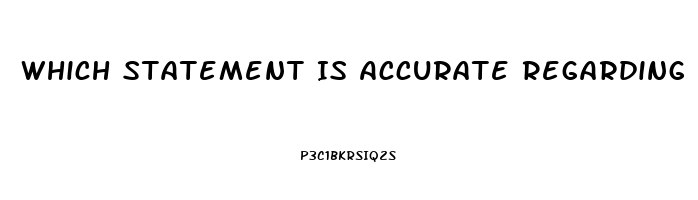 Which Statement Is Accurate Regarding Sildenafil