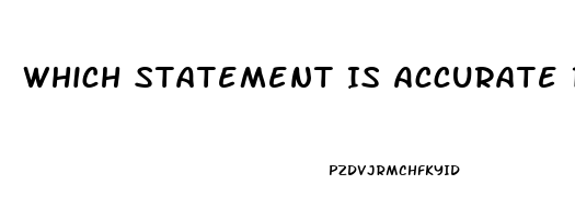 Which Statement Is Accurate Regarding Sildenafil