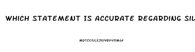 Which Statement Is Accurate Regarding Sildenafil Quizlet