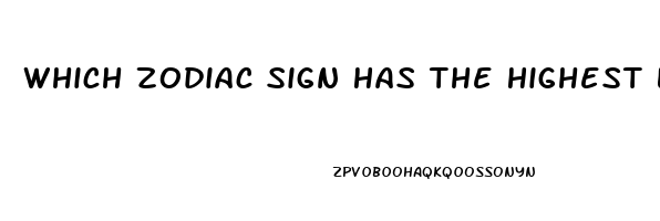 Which Zodiac Sign Has The Highest Libido