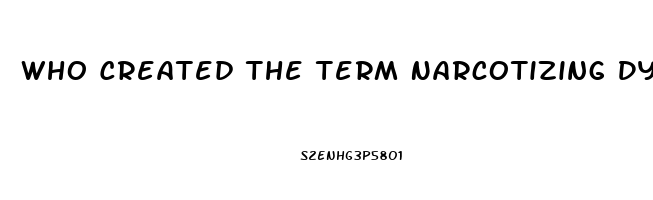 Who Created The Term Narcotizing Dysfunction
