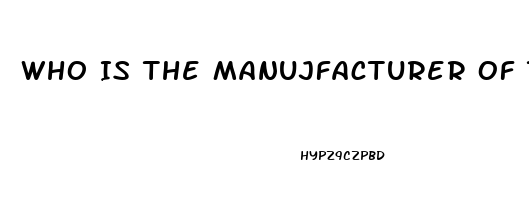 Who Is The Manujfacturer Of The Sildenafil For Healthwarehouse