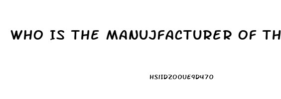 Who Is The Manujfacturer Of The Sildenafil For Healthwarehouse