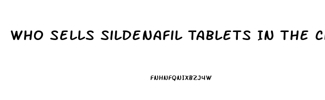 Who Sells Sildenafil Tablets In The Chicago Area