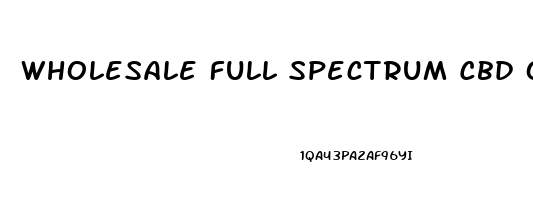 Wholesale Full Spectrum Cbd Oil Price