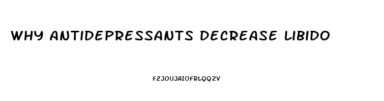 Why Antidepressants Decrease Libido