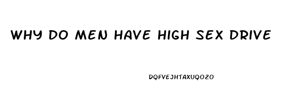 Why Do Men Have High Sex Drive