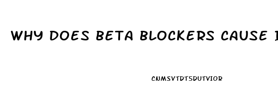 Why Does Beta Blockers Cause Impotence