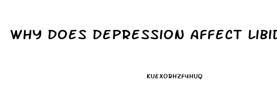 Why Does Depression Affect Libido