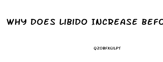 Why Does Libido Increase Before Period