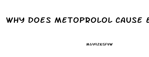 Why Does Metoprolol Cause Erectile Dysfunction