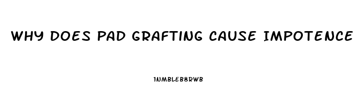 Why Does Pad Grafting Cause Impotence