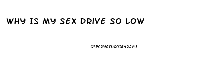 Why Is My Sex Drive So Low