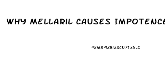 Why Mellaril Causes Impotence