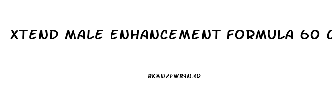 Xtend Male Enhancement Formula 60 Caps