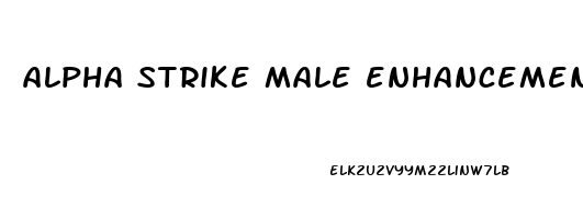 alpha strike male enhancement side effects