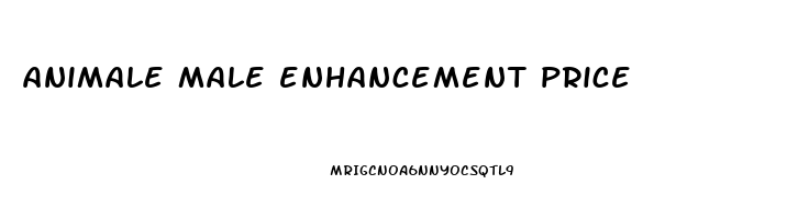 animale male enhancement price