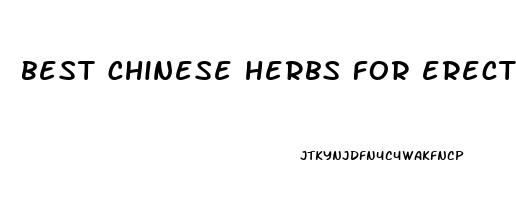 best chinese herbs for erectile dysfunction