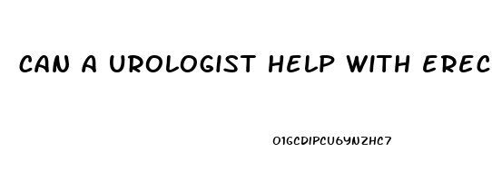 can a urologist help with erectile dysfunction