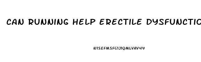 can running help erectile dysfunction