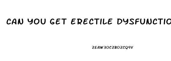 can you get erectile dysfunction from weed