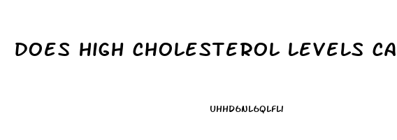 does high cholesterol levels cause erectile dysfunction