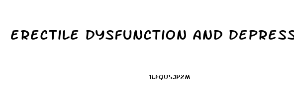 erectile dysfunction and depression