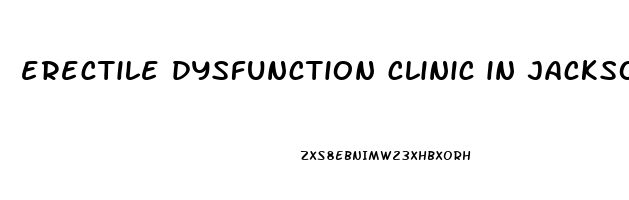 erectile dysfunction clinic in jacksonville