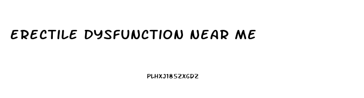 erectile dysfunction near me