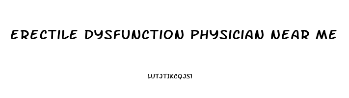 erectile dysfunction physician near me