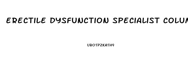 erectile dysfunction specialist columbus ohio